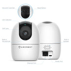 Amcrest SmartHome AI Human Detection WiFi Camera Pan/Tilt ASH21-W