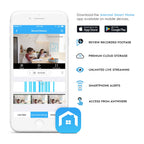 Amcrest SmartHome AI Human Detection WiFi Camera Pan/Tilt ASH21-W