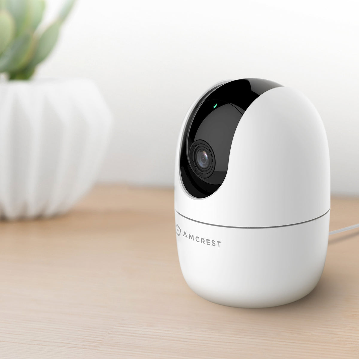 Amcrest SmartHome AI Human Detection WiFi Camera Pan/Tilt ASH21-W