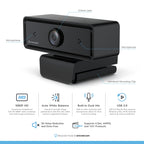 Amcrest Dual-Mic 1080P Webcam w/ Two Microphone USB Webcam AWC2198