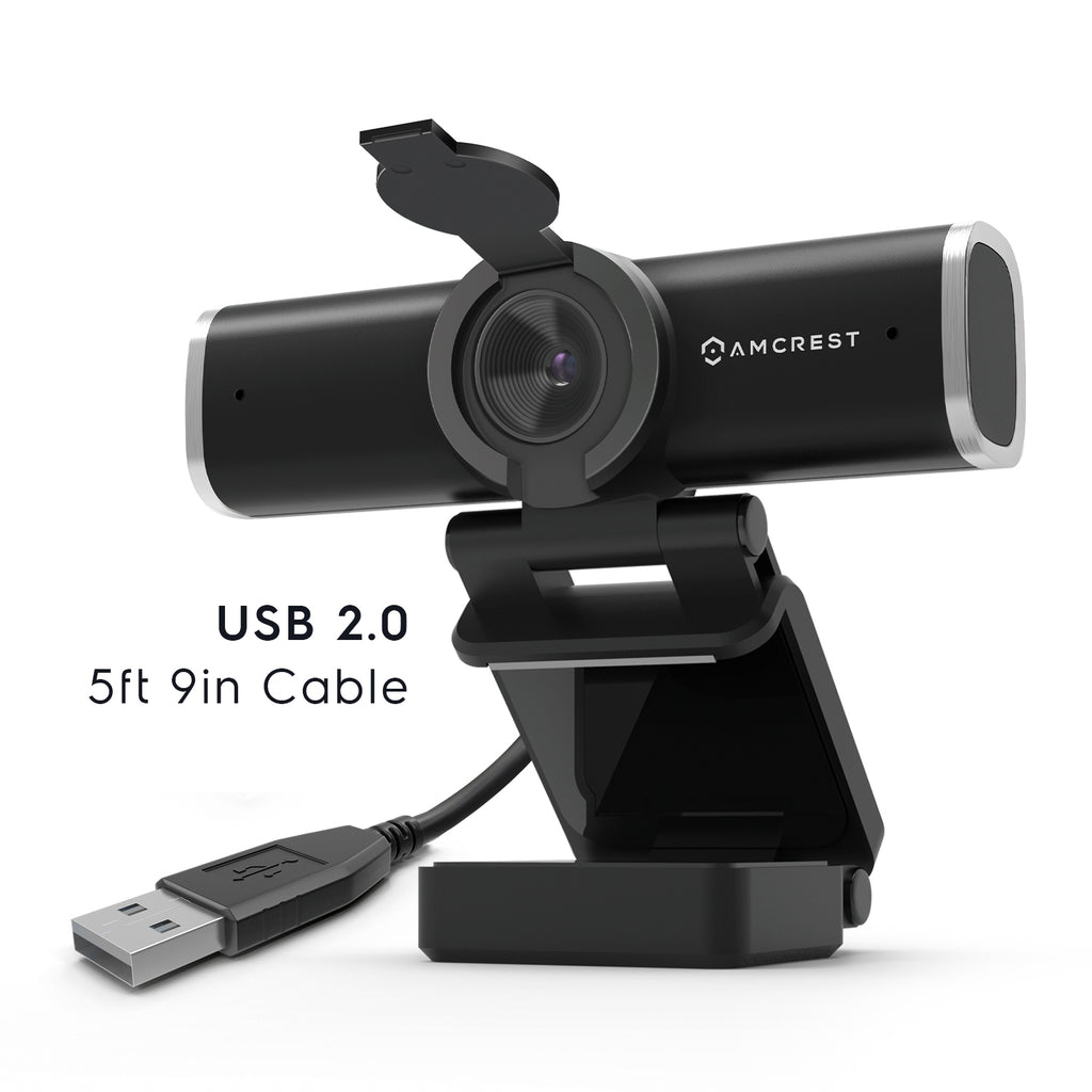 Amcrest 4MP USB Webcam with Microphone & Privacy Cover (AWC496)