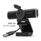 Amcrest 4MP USB Webcam with Microphone & Privacy Cover (AWC496)
