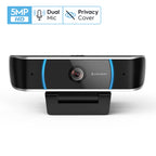 Amcrest 5MP Webcam Built-in Microphone USB Webcam AWC5100