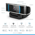 Amcrest 5MP Webcam Built-in Microphone USB Webcam AWC5100