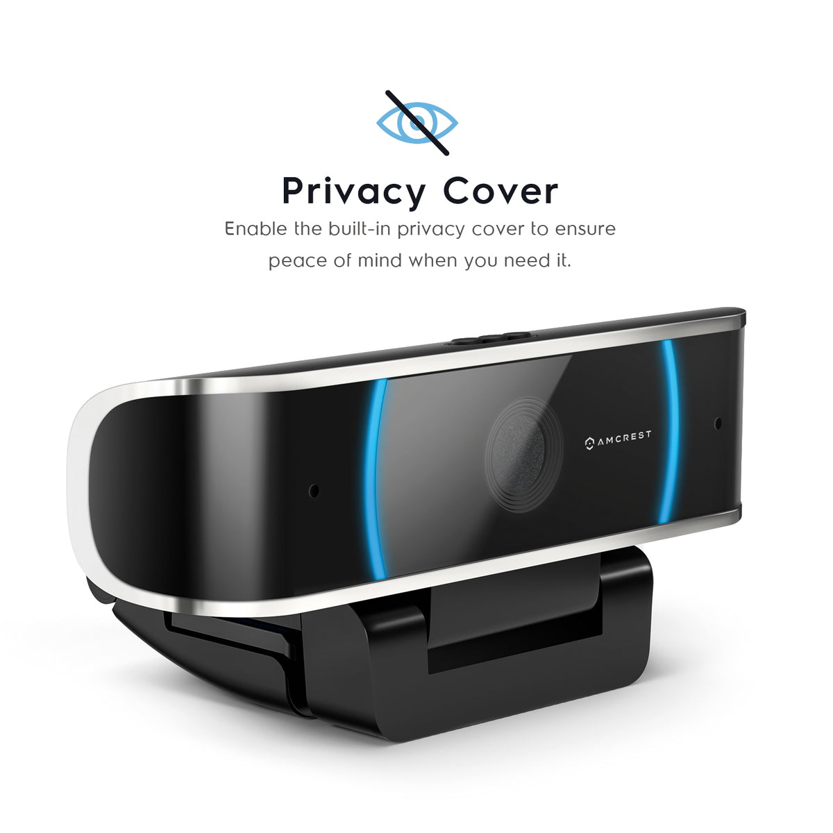 Amcrest 5MP Webcam Built-in Microphone USB Webcam AWC5100