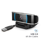 Amcrest 5MP Webcam Built-in Microphone USB Webcam AWC5100