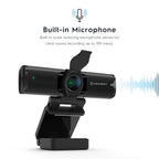 Amcrest 4K Webcam w/ Microphone & Privacy Cover, USB Webcam AWC897