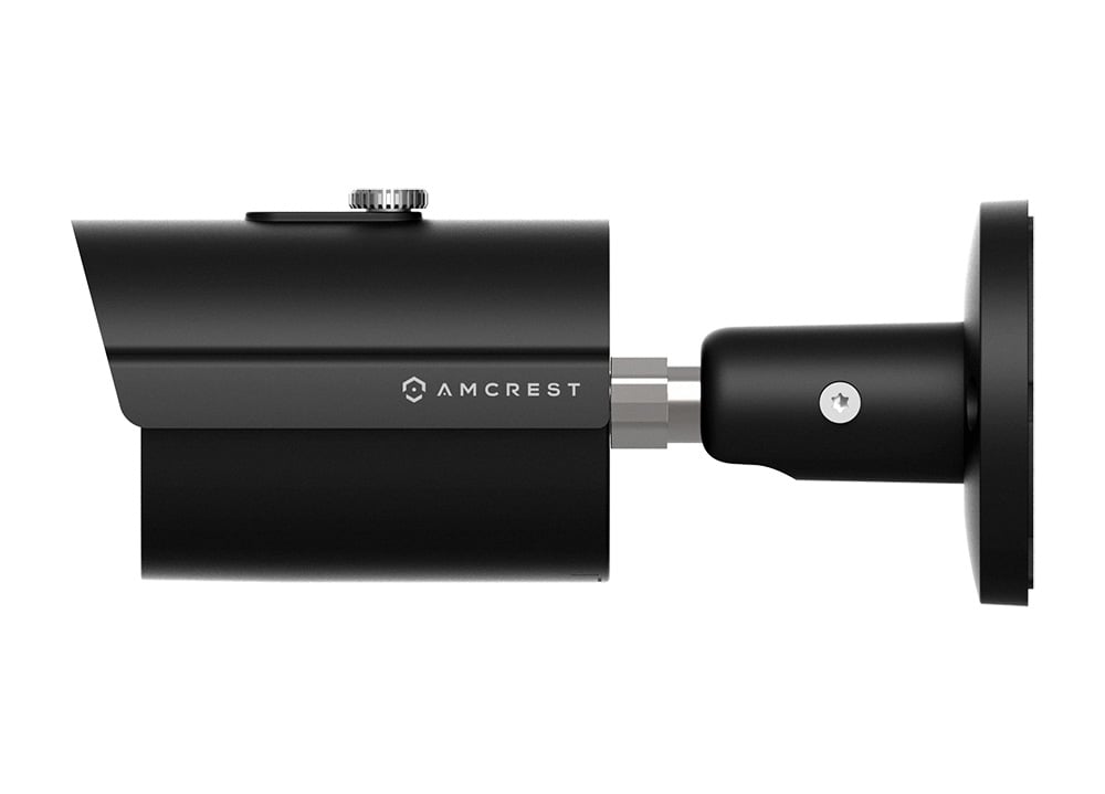 Amcrest HDCVI 720P 1280 TVL Bullet Weatherproof IP66 Camera with 20 LEDs for Night Vision, Long Distance Range up to 1640ft, 1 Year Warranty, and More (Black) - Power supply and coaxial video cable are NOT INCLUDED