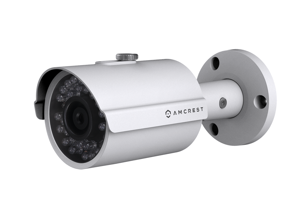 Amcrest ProHD 720P 8CH Video Security System - Eight 1.0-Megapixel (1280TVL) Outdoor IP67 Bullet & Dome Cameras, 2TB HDD, Night Vision, Remote Smartphone Access, White Mid (AMDV7208M-4B4D-W)