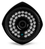 Qcam 2-Megapixel (1920x 1080) POE Weatherproof IP67 Bullet IP Camera with Super High Resolution 1920TVL @ 25fps, Night Vision up to 65ft, 90° Viewing Angle, and More