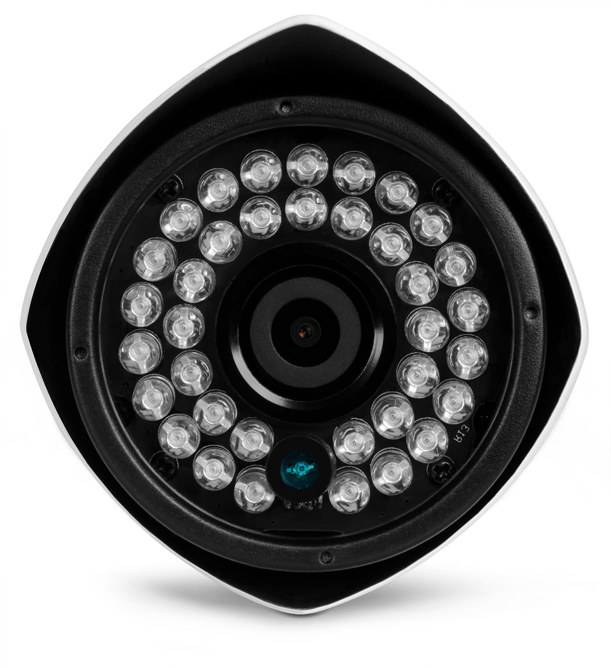 Qcam 2-Megapixel (1920x 1080) POE Weatherproof IP67 Bullet IP Camera with Super High Resolution 1920TVL @ 25fps, Night Vision up to 65ft, 90° Viewing Angle, and More