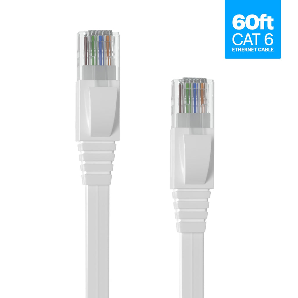 Amcrest 60 Feet Loose Ethernet Security Camera Cable for Power, Cat6, Video and Audio (CAT6ECABLE60 )