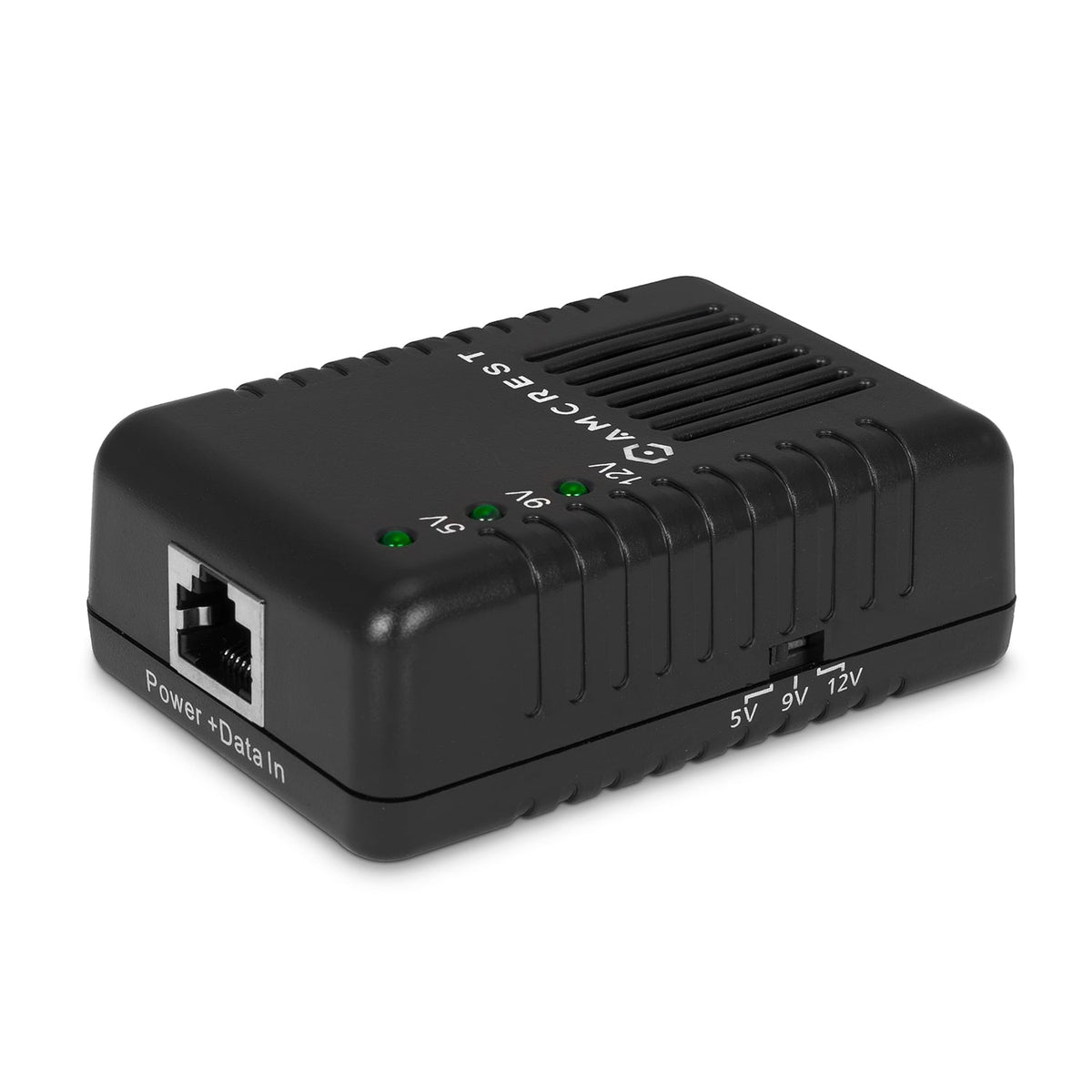 Amcrest Active PoE Splitter Adapter, IEEE 802.3af compliant, Up To 100 meters, 5V / 12V Output