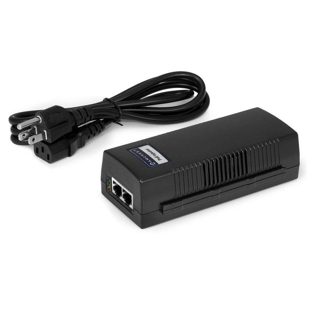Amcrest Active PoE Injector Adapter, IEEE 802.3af compliant, Up To 100 meters