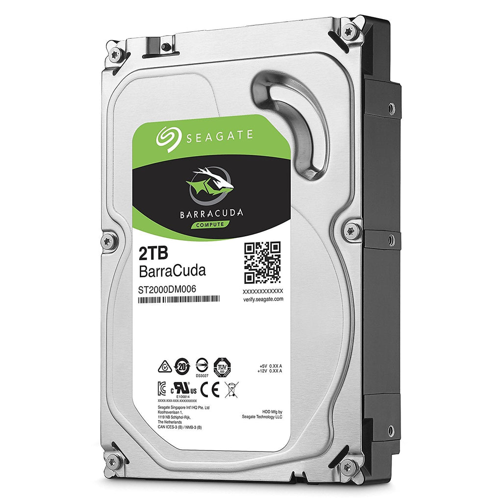 Seagate Barracuda 2TB Surveillance Hard Drive - SATA 6Gb/s 64MB Cache 3.5-Inch Internal Drive (ST2000DM006)