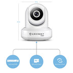 Amcrest 2MP Security Camera System w/ 4K 8CH NVR, (4) x 2-Megapixel Dome WiFi IP Cameras, Pan/Tilt Surveillance, Two-Way Audio, NV2108-IP2M-841W4 (White)