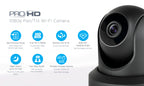 Amcrest ProHD 1080P WiFi Camera 2MP (1920TVL) Indoor Pan/Tilt Security Wireless IP Camera IP2M-841B (Black) (Certified Refurbished)