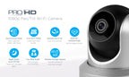 Amcrest Refurbished 2MP WiFi IP Camera PTZ Silver REP-IP2M-841S