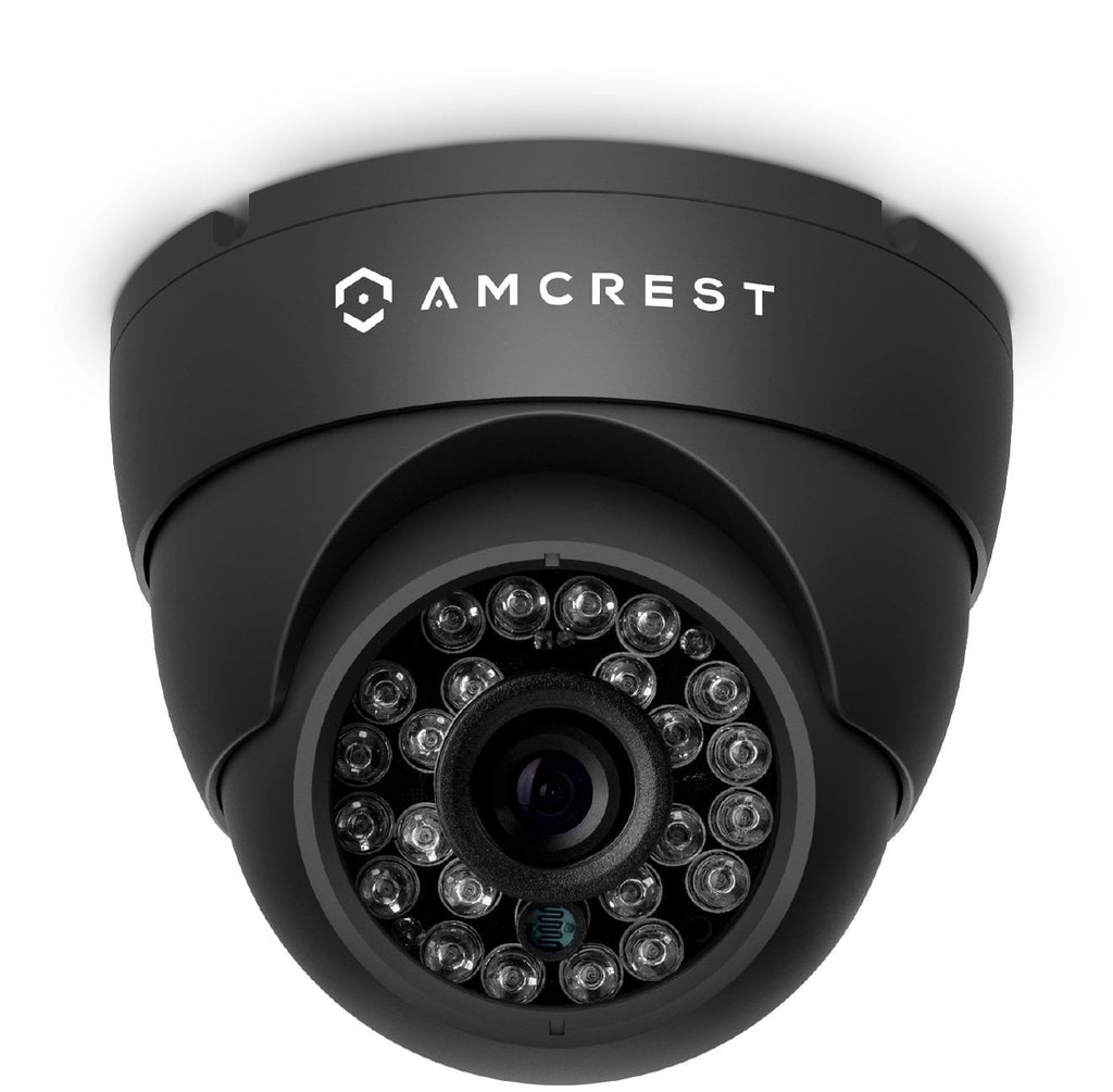 Amcrest ProHD Outdoor 1080P POE Dome IP Security Camera - IP67 Weatherproof, 1080P (1920 TVL), IP2M-844E (Black)