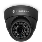 Amcrest ProHD Outdoor 1080P POE Dome IP Security Camera - IP67 Weatherproof, 1080P (1920 TVL), IP2M-844E (Black)