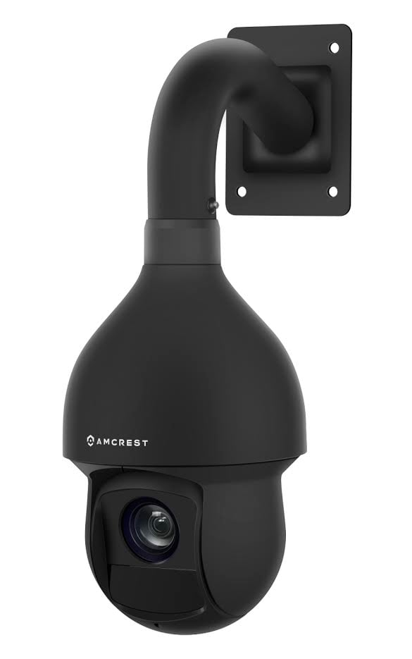 Amcrest ProHD PTZ (20x Optical Zoom) Outdoor POE IP Camera Speed Dome 1080P, 328ft Night Vision, POE+ (802.3at) - IP66 Weatherproof, Pan/Tilt/20x Motorized Zoom, 2-Megapixel (1920TVL), Goliath IP2M-850E (Black)