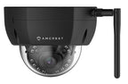 Amcrest ProHD Outdoor 2 Megapixel WiFi Wireless Vandal Dome IP Security Camera - IP67 Weatherproof, MicroSD Storage, 2MP (1920 TVL), IP2M-851B (Black)