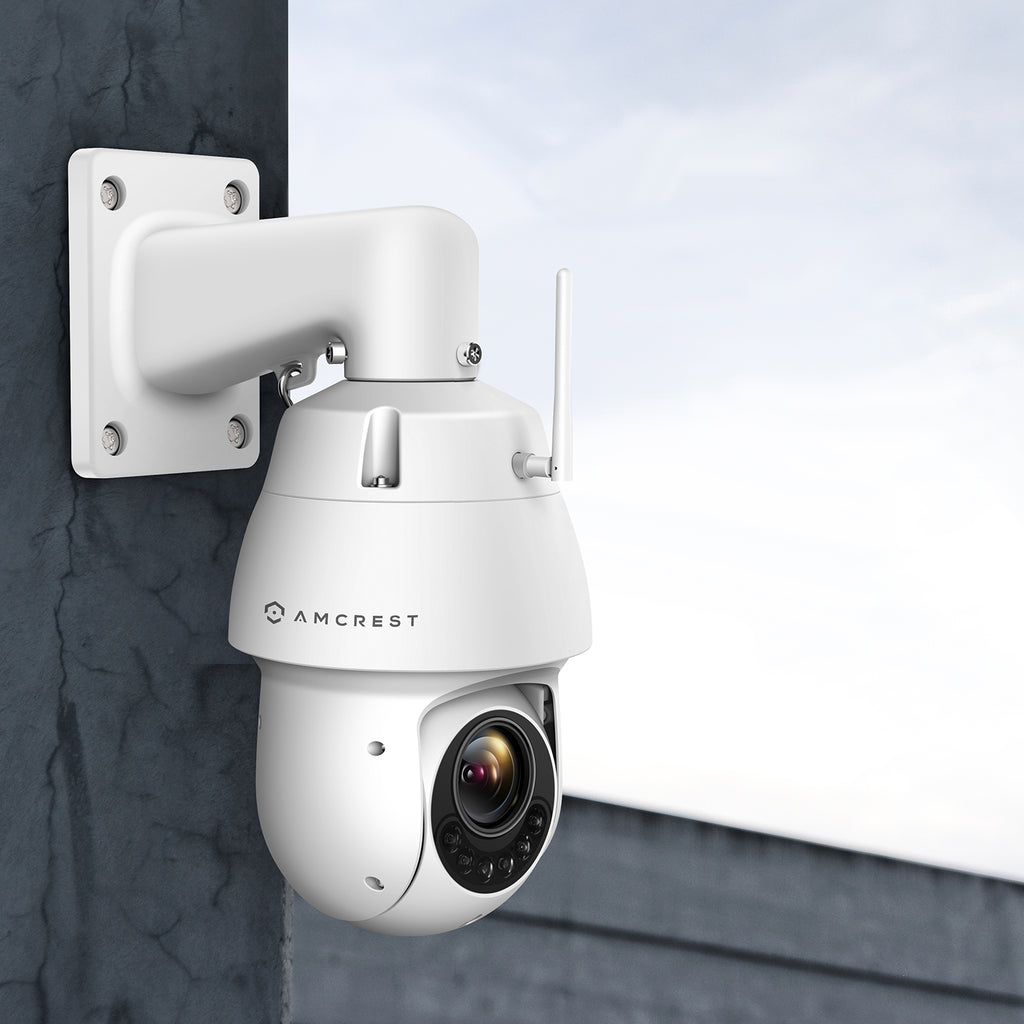 Amcrest WiFi Outdoor PTZ IP Camera, Wireless Pan Tilt Zoom (25x Optical) Security Camera, Dual-Band 2.4ghz/5ghz, Starvis Low Light, 328ft Night Vision, IP66 Weatherproof, 1080P 2-Megapixel, IP2M-858W