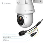 Amcrest WiFi Outdoor PTZ IP Camera, Wireless Pan Tilt Zoom (25x Optical) Security Camera, Dual-Band 2.4ghz/5ghz, Starvis Low Light, 328ft Night Vision, IP66 Weatherproof, 1080P 2-Megapixel, IP2M-858W
