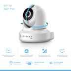 Amcrest 3MP Security Camera System w/ 4K 8CH NVR, (4) x 3-Megapixel Dome WiFi IP Cameras, Pan/Tilt Surveillance, Dualband 5ghz / 2.4ghz, Two-Way Audio, NV2108-IP3M-941W4 (White)