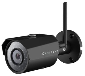 Amcrest 2K 3MP Wireless Outdoor Security Camera ProHD 1080P / 1296P (2304TVL) Bullet IP WiFi Outdoor Camera - Full HD 1080P @ 30fps and 1296P @ 20fps, IP67, 98ft Night Vision, REP-IP3M-943B (Black) (Certified Refurbished)