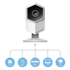Amcrest UltraHD Shield 2K Dual-Band WiFi Video Security IP Camera w/ Two-Way Audio, MicroSD Recording, Super Wide 140° Viewing Angle, Full HD 3MP(2304×1296) @ 20FPS and Night Vision IP3M-HX2 (White)