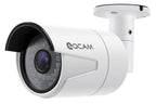Qcam 3-Megapixel (2048 x 1536) POE Weatherproof IP67 Bullet IP Camera with Super High Resolution 2048TVL @ 25fps, Night Vision up to 65ft, 70° Viewing Angle, and More