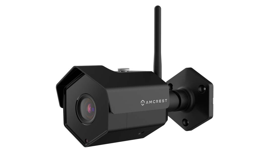Amcrest 4MP IP Camera WiFi UltraHD Wireless Outdoor Security Camera Bullet - IP67 Weatherproof, 98ft Night Vision, 4-Megapixel (2688 TVL), REP-IP4M-1026 (Black) (Certified Refurbished)