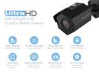 Amcrest ProHD Outdoor 4 Megapixel POE Bullet IP Security Camera - IP67 Weatherproof, 4MP (2688 TVL), REP-IP4M-1026E (Black) (Certified Refurbished)