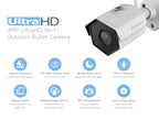 Amcrest 4MP IP Camera WiFi UltraHD Wireless Outdoor Security Camera Bullet - IP67 Weatherproof, 98ft Night Vision, 4-Megapixel (2688 TVL), MiroSD Storage, REP-IP4M-1026W (White) (Certified Refurbished)