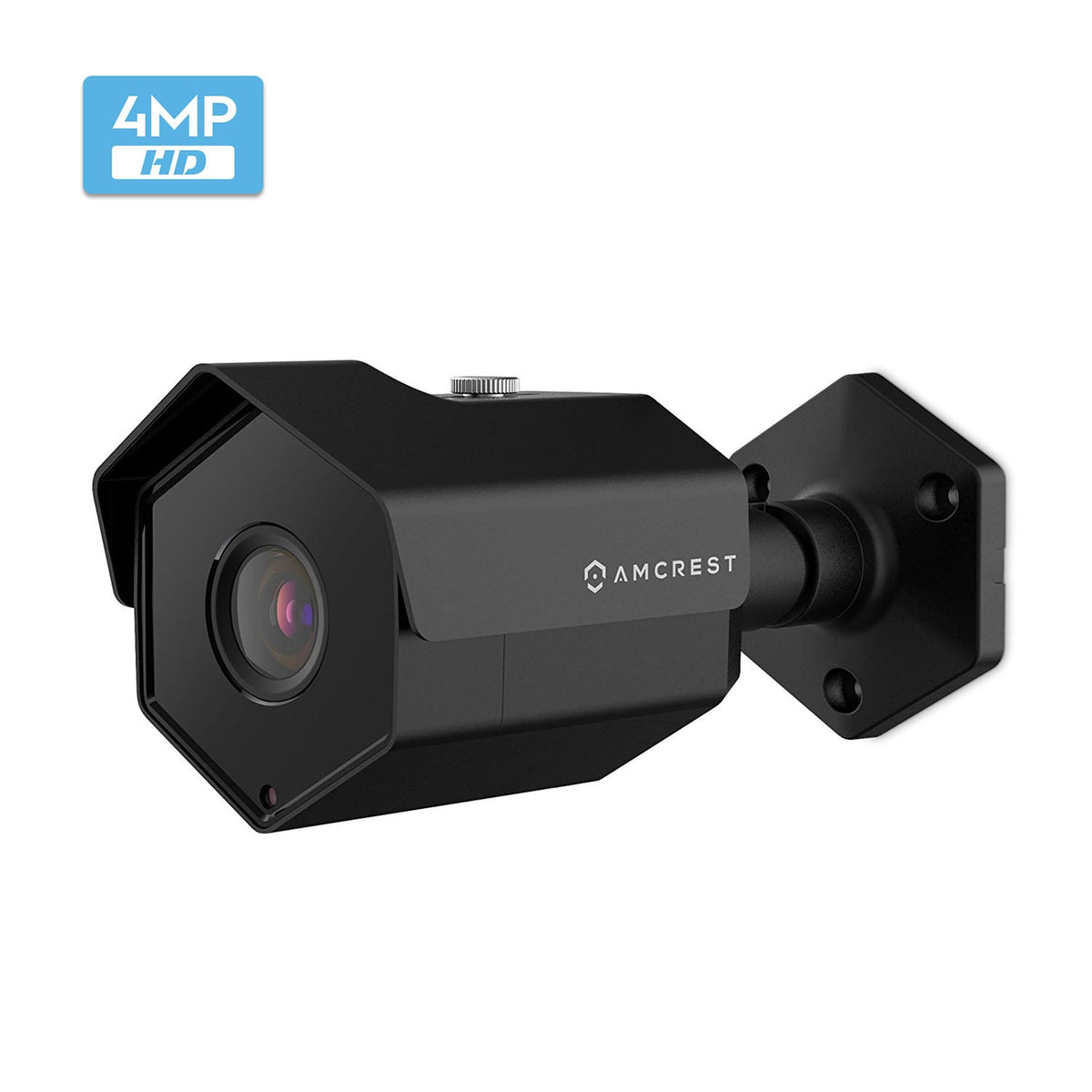 Amcrest ProHD Outdoor 4 Megapixel POE Bullet IP Security Camera - IP67 Weatherproof, 4MP (2688 TVL), REP-IP4M-1026E (Black) (Certified Refurbished)