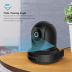 Amcrest Refurbished 4MP ProHD Indoor WiFi IP Camera Pan/Tilt Black REP-IP4M-1041B