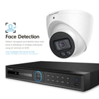 Amcrest 4MP PoE Turret Camera NightColor Built-in Mic IP4M-1048EW-AI