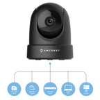 Amcrest Refurb 4MP WiFi Camera Dome PanTilt 5ghz/2.4ghz REP-IP4M-1051B
