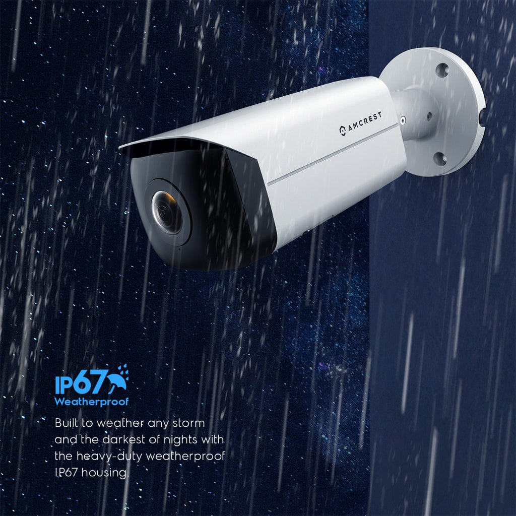 Amcrest 4MP Panoramic AI IP PoE Camera 180° FOV IP4M-PB181EW-AI