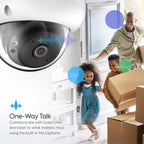 Amcrest 4MP Panoramic AI IP PoE Camera 180° FOV IP4M-PD183EW-AI