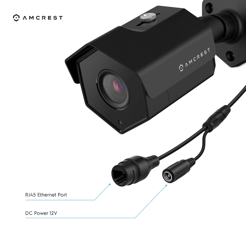 Amcrest ProHD 5MP Outdoor POE Camera 2592 x 1944p Bullet IP Security Camera, Outdoor IP67 Waterproof, 78° Viewing Angle, 3.6mm Lens, 98ft Night Vision, 5-Megapixel, IP5M-1173EB-36MM (Black)