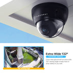 Amcrest 5MP Outdoor Security Dome IP PoE Camera IP5M-D1188EB-AI-V3
