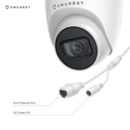 Amcrest 5MP System 16CH 8-Port PoE NVR 8x 5MP Turret IP PoE Cam 3TB