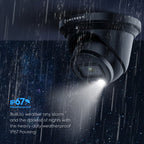 Amcrest 5MP AI IP PoE Turret Cam IP5M-T1277EB-AI (Black)