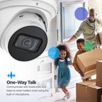 Amcrest 5MP AI IP PoE Camera Turret 5x Optical Zoom IP5M-VT1289EW-AI