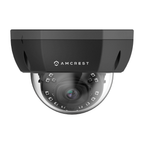 Amcrest UltraHD 4K (8MP) Dome POE IP Camera Security, 3840x2160, 98ft NightVision, 2.8mm Lens 112°, IP67 Weatherproof, IK10 Vandal Resistance, MicroSD Recording, Black (REP-IP8M-2493EB) (Certified Refurbished)
