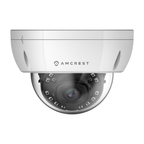 Amcrest Refurb 4K Dome IP PoE Camera White IP67 IK10 REP-IP8M-2493EW