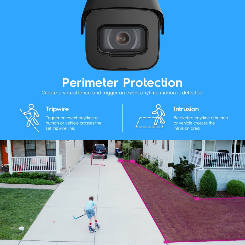 Amcrest 4K Outdoor Bullet PoE IP Camera, Black IP8M-2496EB-V2