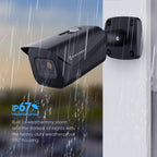 Amcrest 4K Outdoor Bullet PoE IP Camera, Black IP8M-2496EB-V2